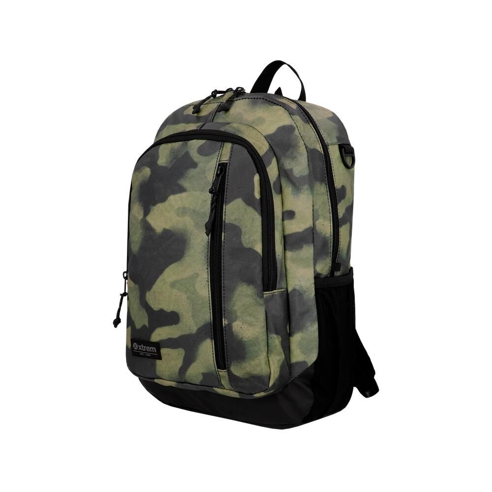 Mochila Notebook Xtrem Bronx 2.0 6xt Verde Militar 16" image number 3.0