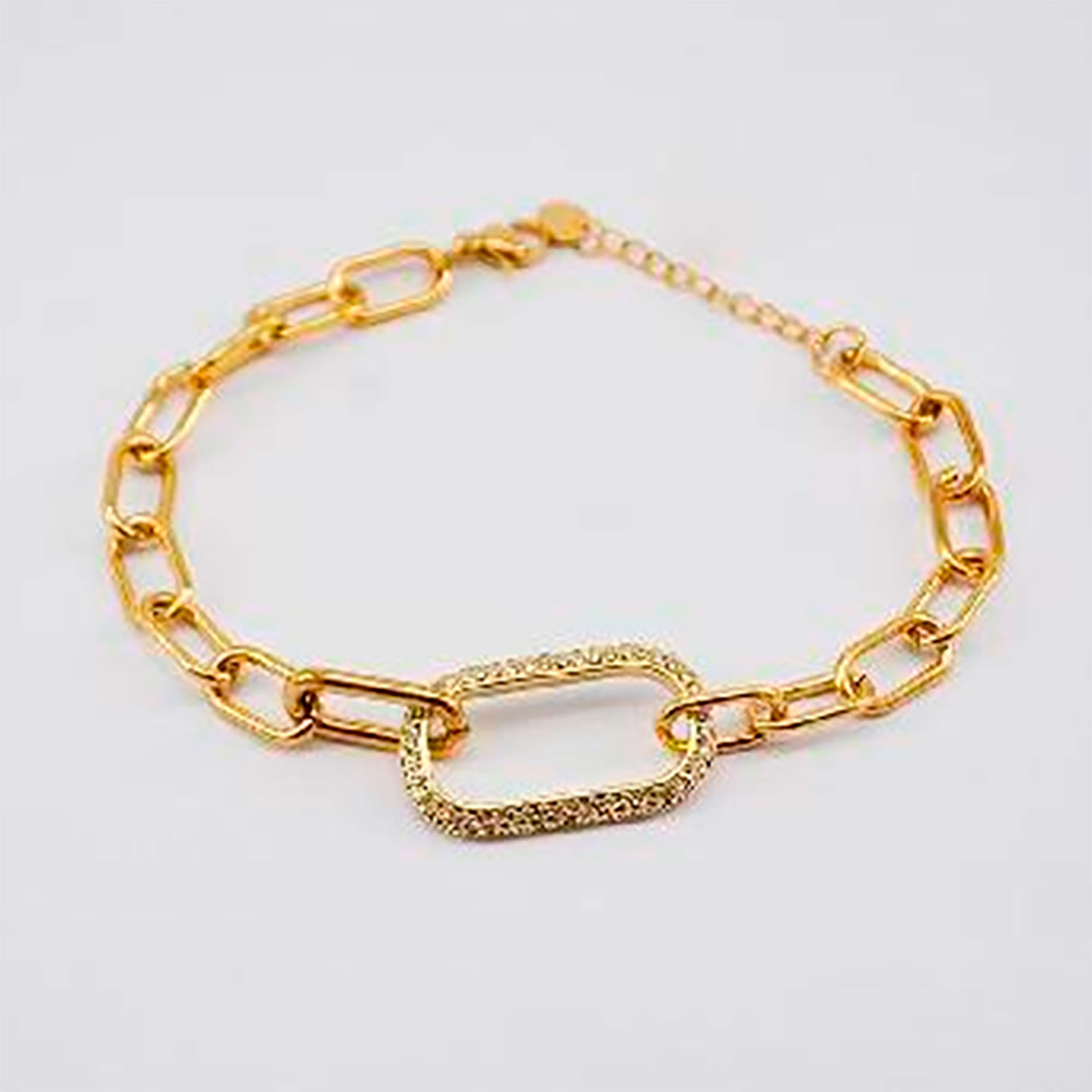 Pulsera 19v69 Dorado Mujer Stb033 image number 0.0