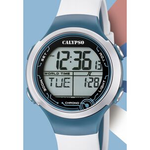Reloj K5799/1 Calypso Azul Infantil Digital Crush