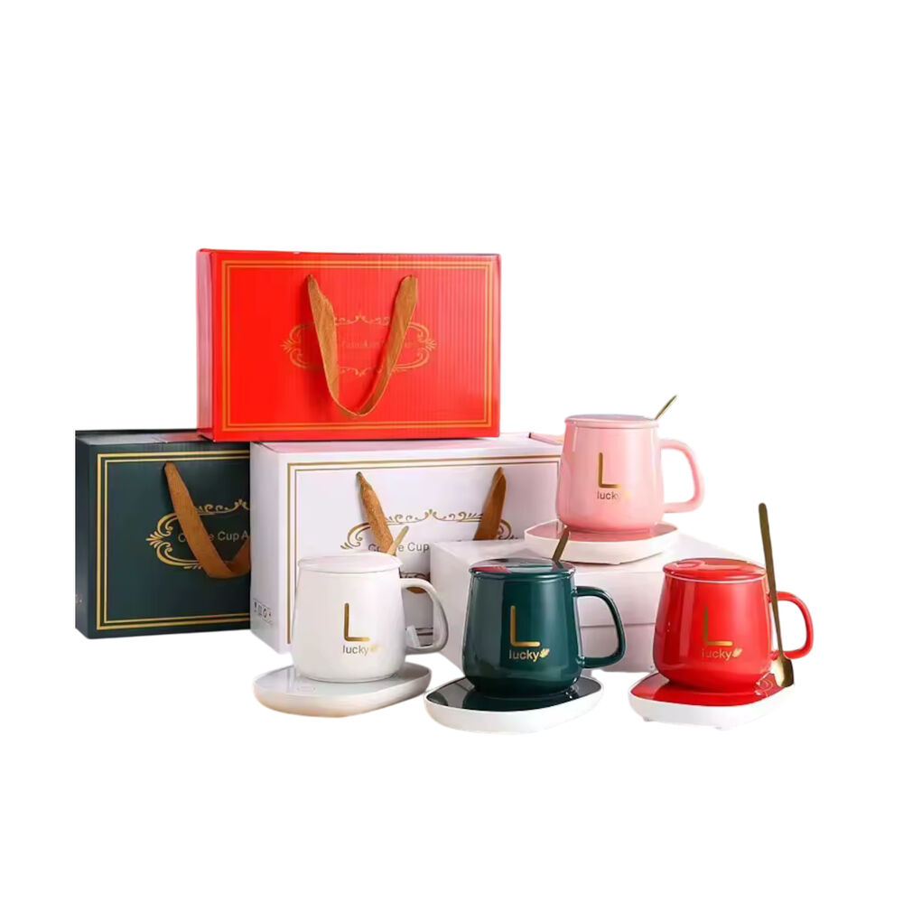 Set Taza Con Base Calentadora Automática image number 2.0