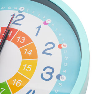 Reloj De Pared Infantil Celeste Chinitown
