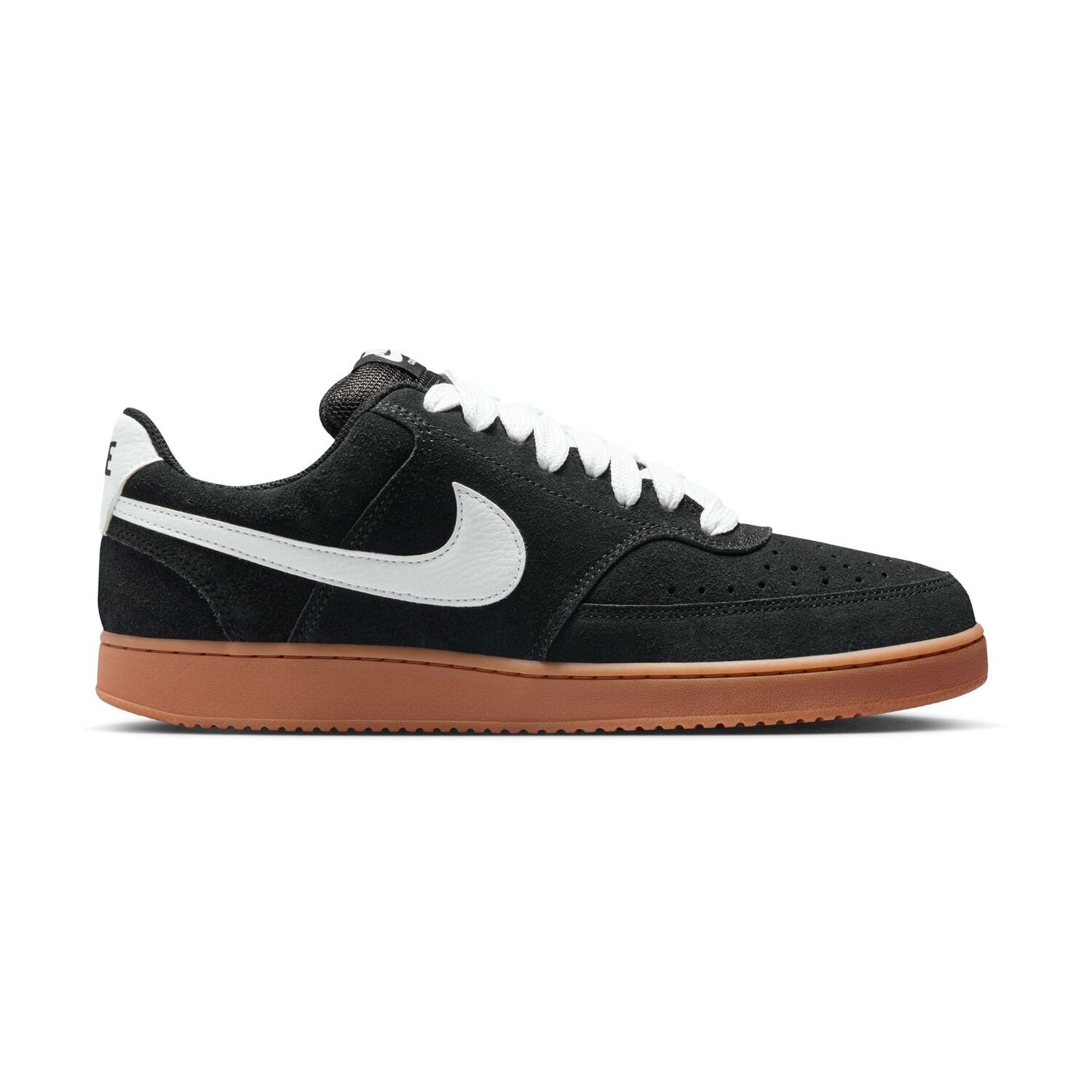 Zapatilla Nike Court Vision Low Fl Hombre Negro image number 4.0