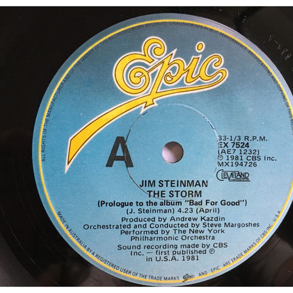 Jim Steinman - Rock And Roll Dreams Come Through | 7" Single Usado image number 1.0