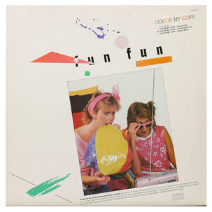 Fun Fun - Color My Love | 12" Maxi Single Usado