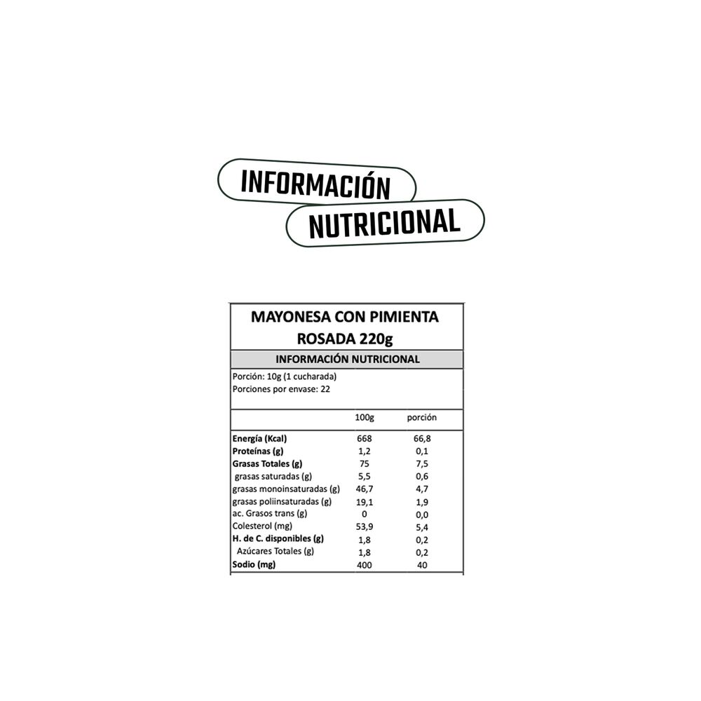 Mayonesa Pimienta Rosada Bornibus 1 X 220 Gr image number 4.0