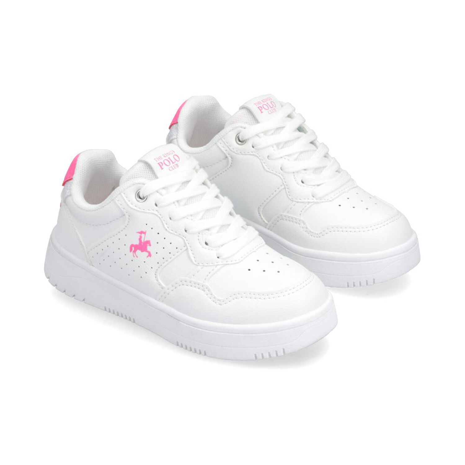 Zapatilla Infantil Ni&ntilde;a The King's Polo Club White image number 1.0