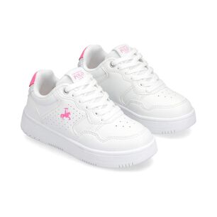 Zapatilla Infantil Ni&ntilde;a The King's Polo Club White