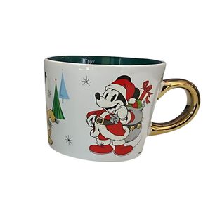Tazon Dise&ntilde;o Navide&ntilde;o Raton Dibujo Animado De 413ml Ceramica