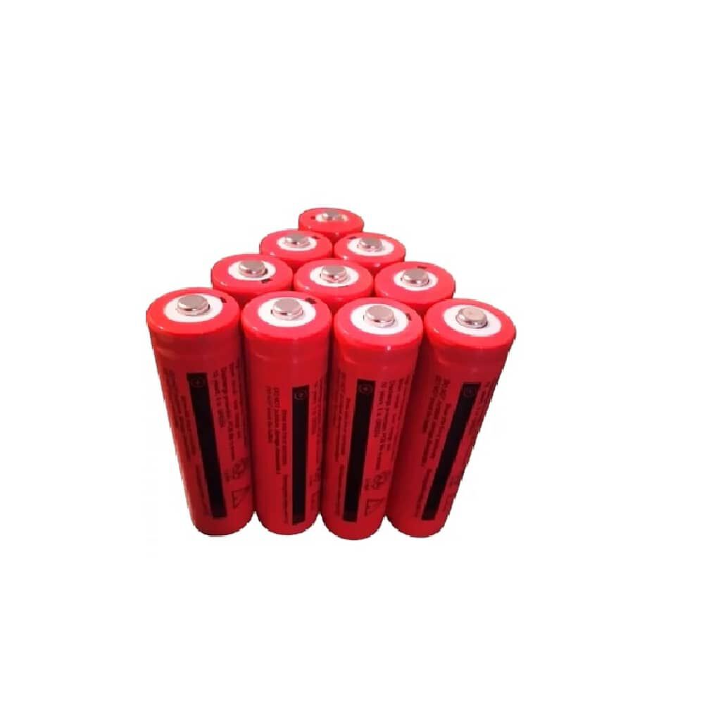 Pilas Baterias Recargables De Litio 18650 Especial Vaper 8800 Mah Vaporizadores Gptop Roja Con Punta Contacto image number 4.0