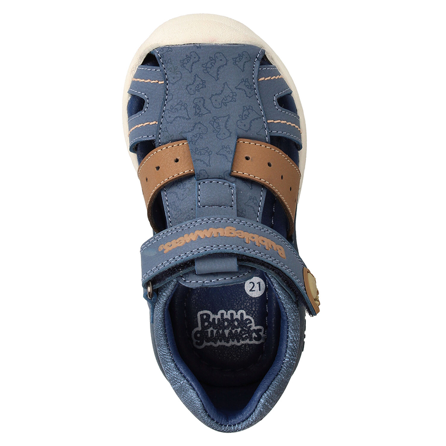 Sandalia Ni&ntilde;o Bubblegummers Bio Fit Azul image number 5.0