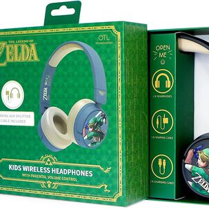 Audifonos The Legend Of Zelda Otl Kids Wireless