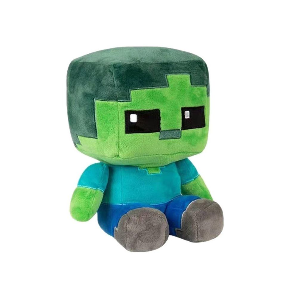 Peluches Zombie Steve Creeper 25cm image number 1.0