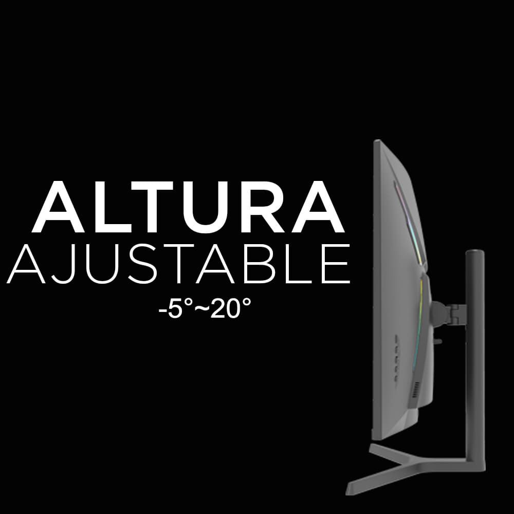 Monitor Gamer Curvo Caixun 32" Qhd Va 1500r 165hz Hdmi Dp Usb 1ms C32c3q image number 6.0