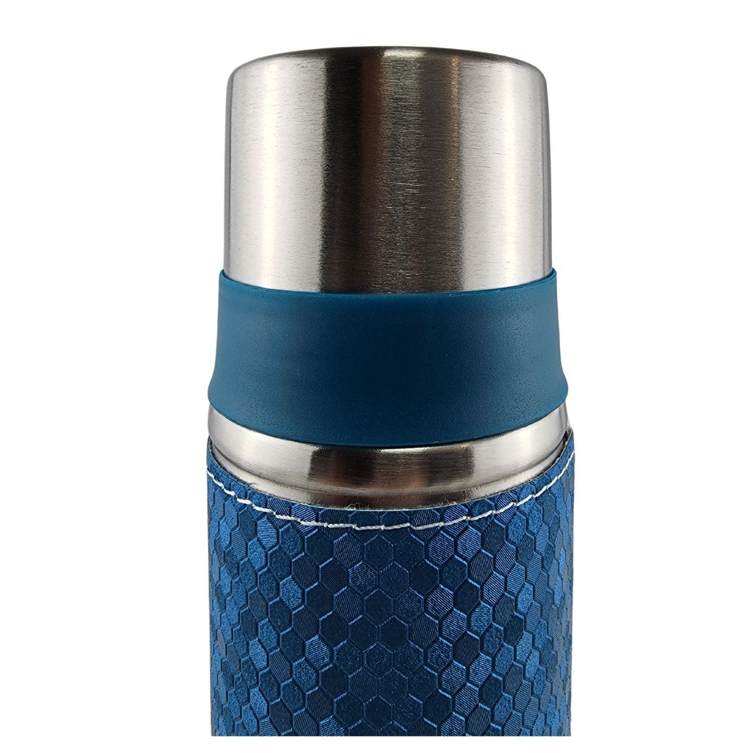 Termo Mega Slim Iv 470ml Acero Inoxidable Bebidas Te Cafe Celeste image number 3.0