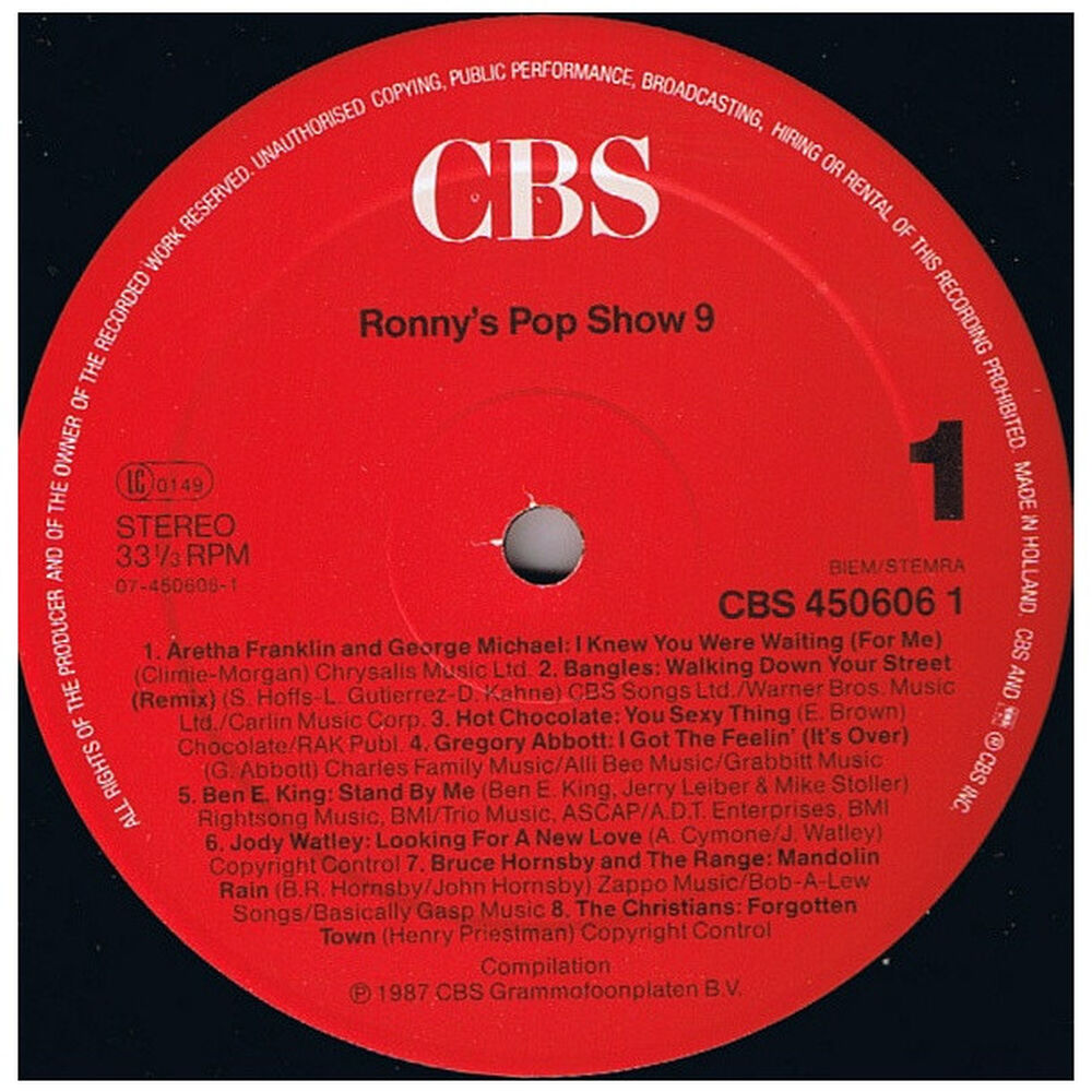 Ronny's Pop Show - Various Artist (2lp) | Vinilo Usado image number 2.0