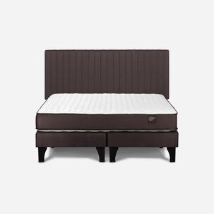 Cama Europea Rosen New Ergo T / 2 Plazas / Base Dividida + Respaldo