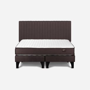Cama Europea Rosen New Ergo T / 2 Plazas / Base Dividida + Respaldo