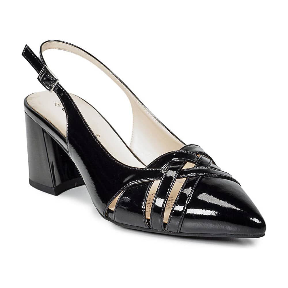 Zapato Cuero Babette Negro image number 1.0