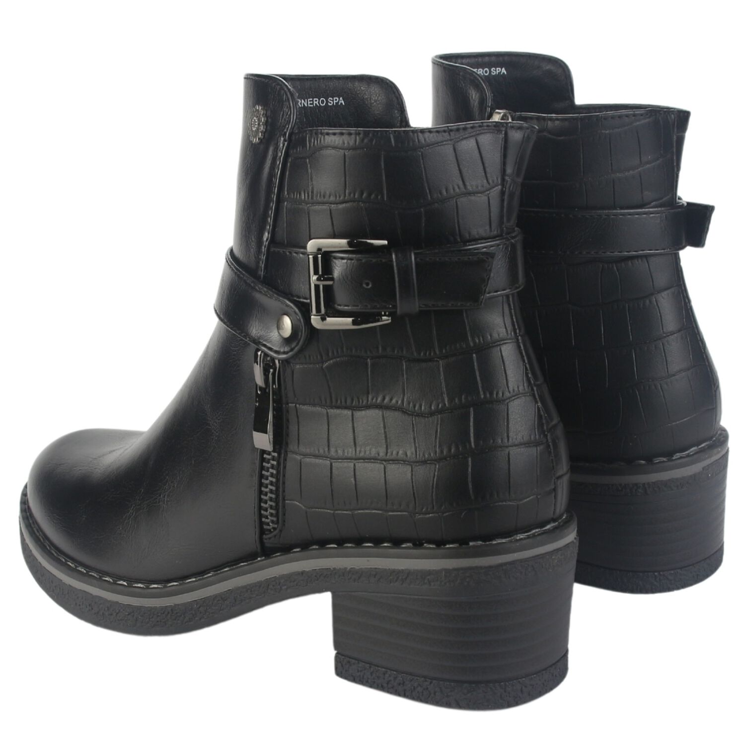 Botin Chalada Mujer Brike-1 Negro Casual image number 5.0