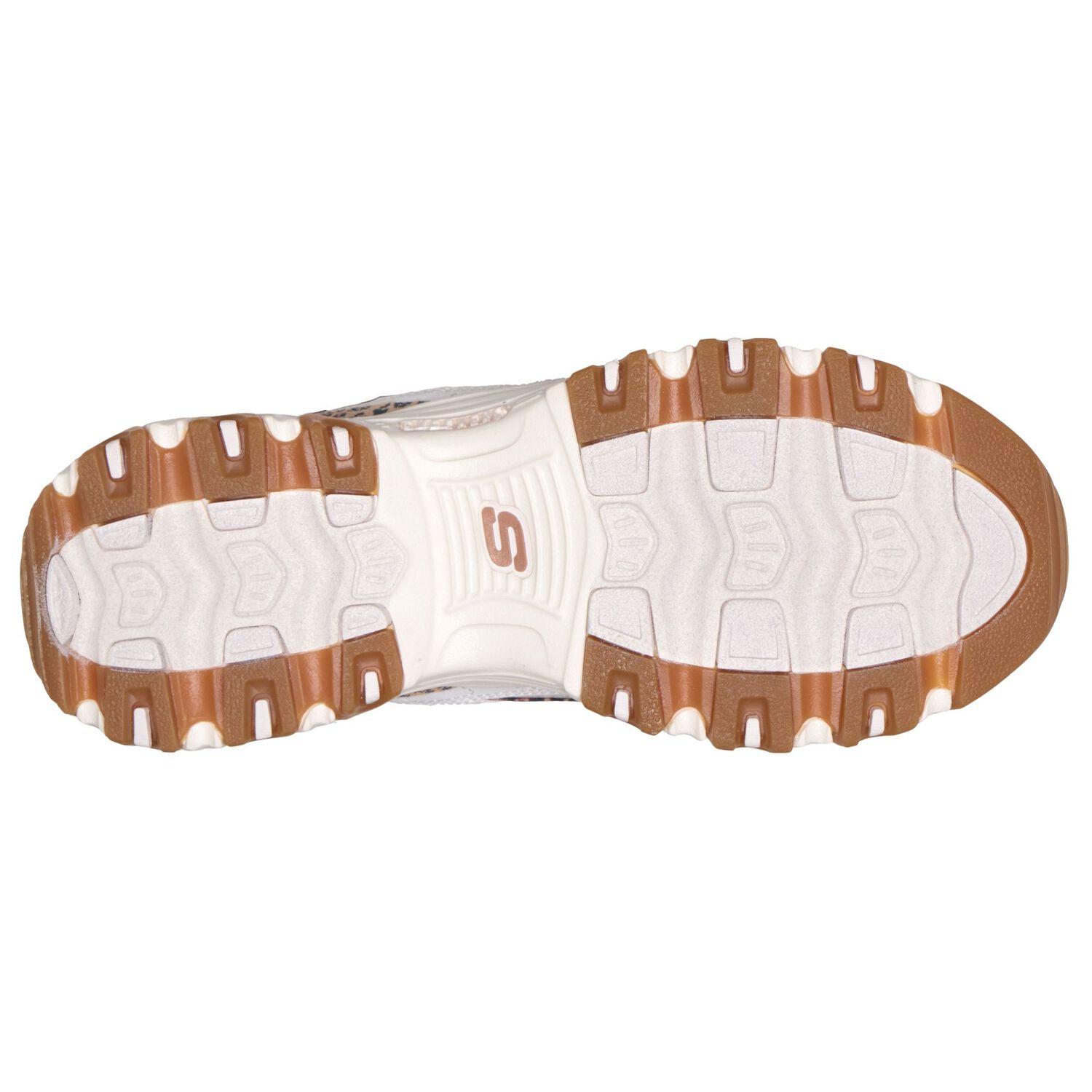 Zapatilla Urbana Mujer Skechers D Lites-wild Charm Wht image number 3.0