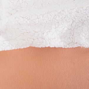 Frazada Polar-sherpa Lisa 2 Plazas Camel