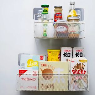 Pack 2 Organizador Repisa Multiuso Hogar Blanco