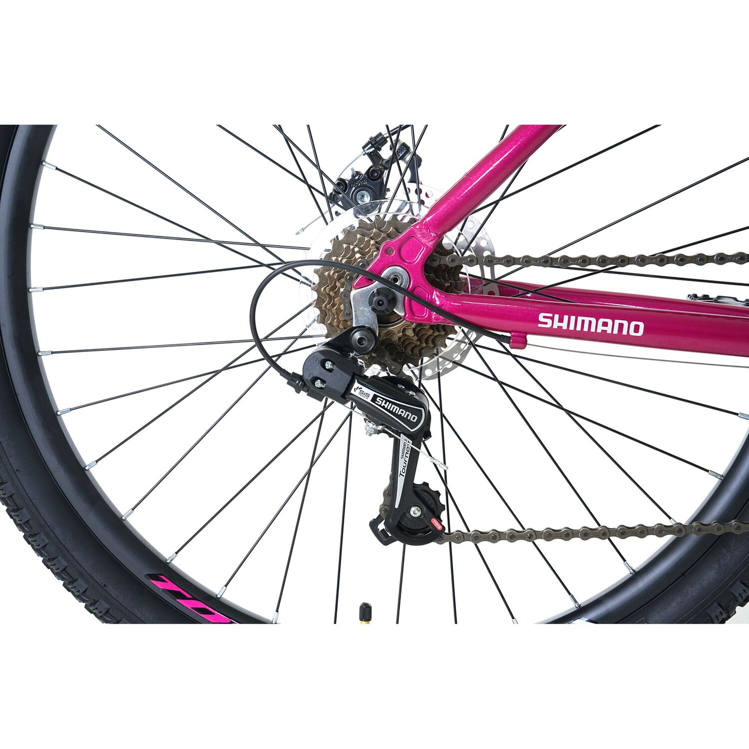 Bicicleta Totem Mtb Aro 27.5*17 Skyblue Color Fucsia image number 2.0