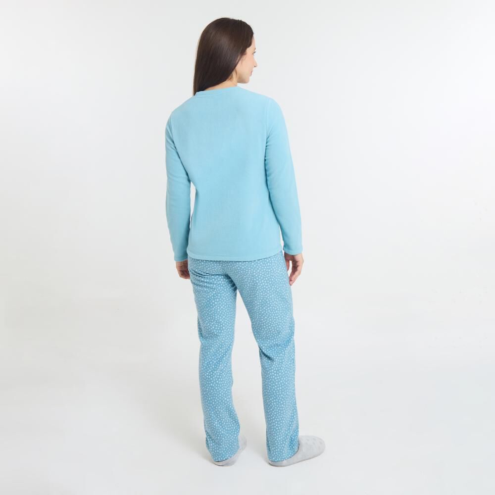 Pijama Polar Manga Larga Mujer Geeps Secret image number 3.0