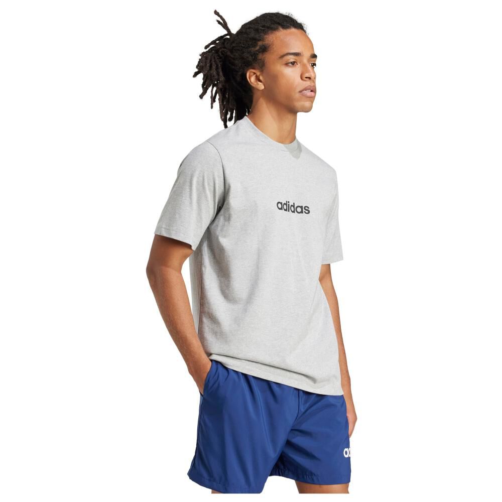 Camiseta Essentials Linear Single Jersey Adidas image number 1.0