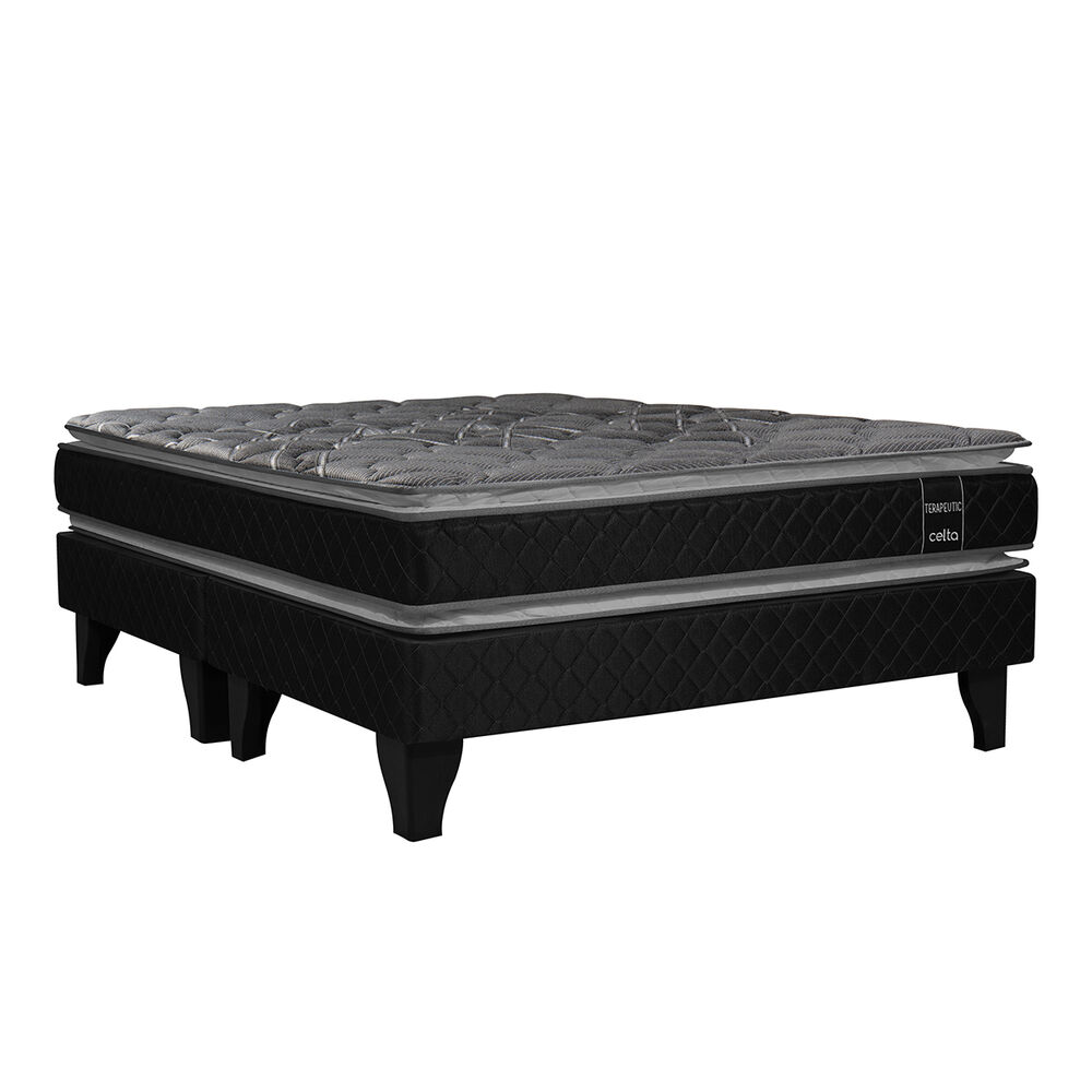 Cama Europea Celta Terapeutic / 2 Plazas / Base Dividida image number 0.0