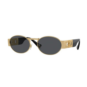 Lentes De Sol Medusa Deco Dorado Versace