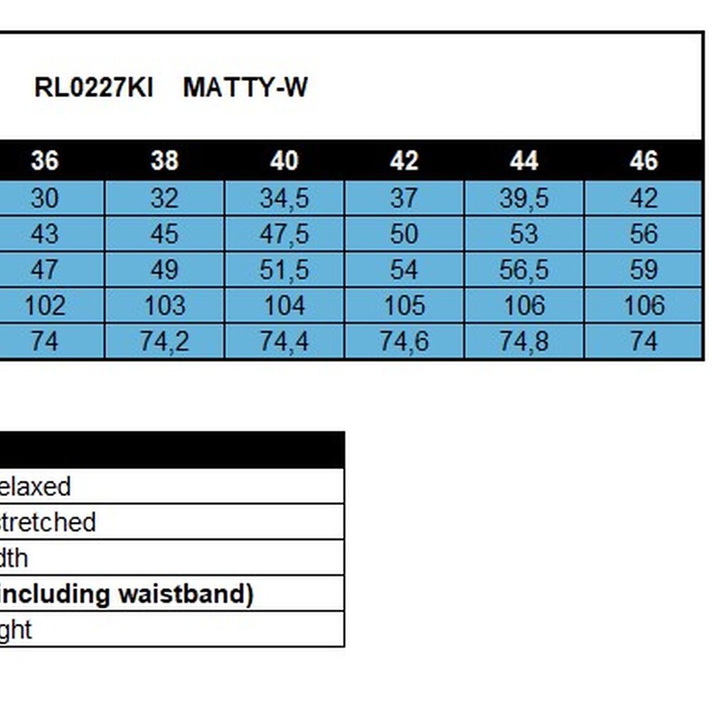Pantalon Mujer Matty Negro Kilpi image number 4.0
