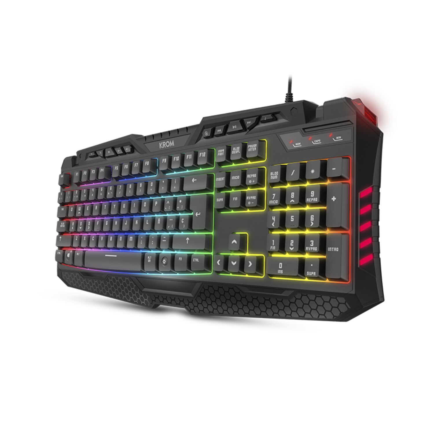 Kit Gamer 4 En 1 Krom Kritic Pad Mouse Audifonos Teclado image number 1.0