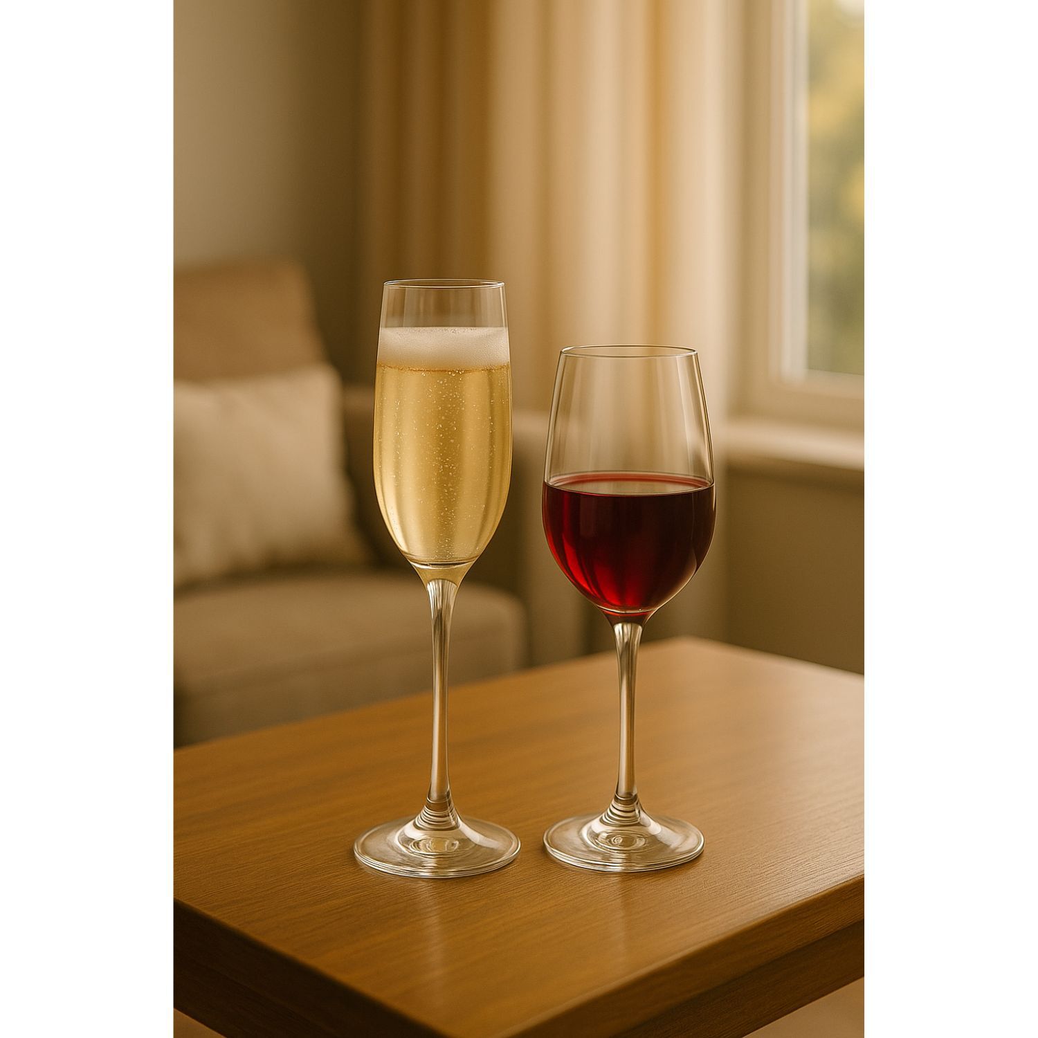 Set 6 Copas Flute 195ml + 6 Copas Vino 405ml Montepulciano image number 1.0