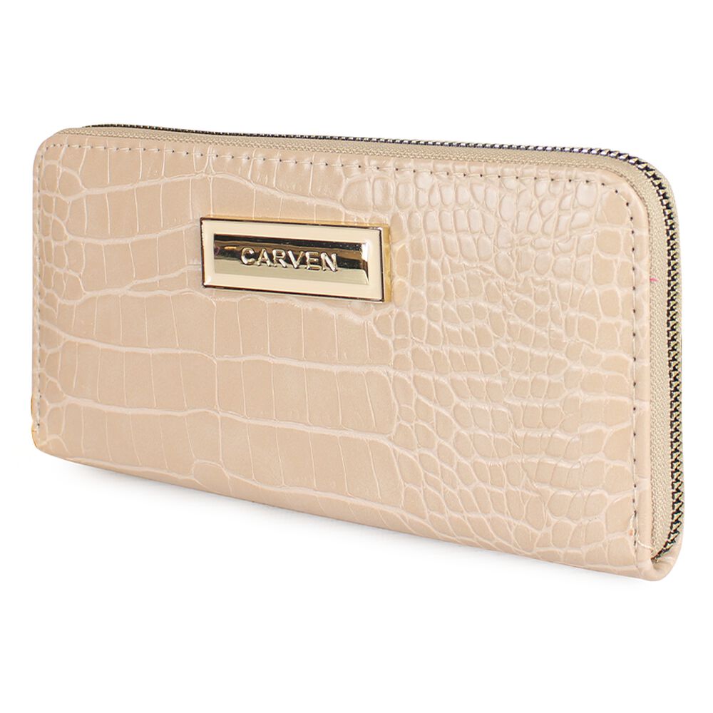 Billetera Mujer Sofia Beige Carven Paris image number 1.0