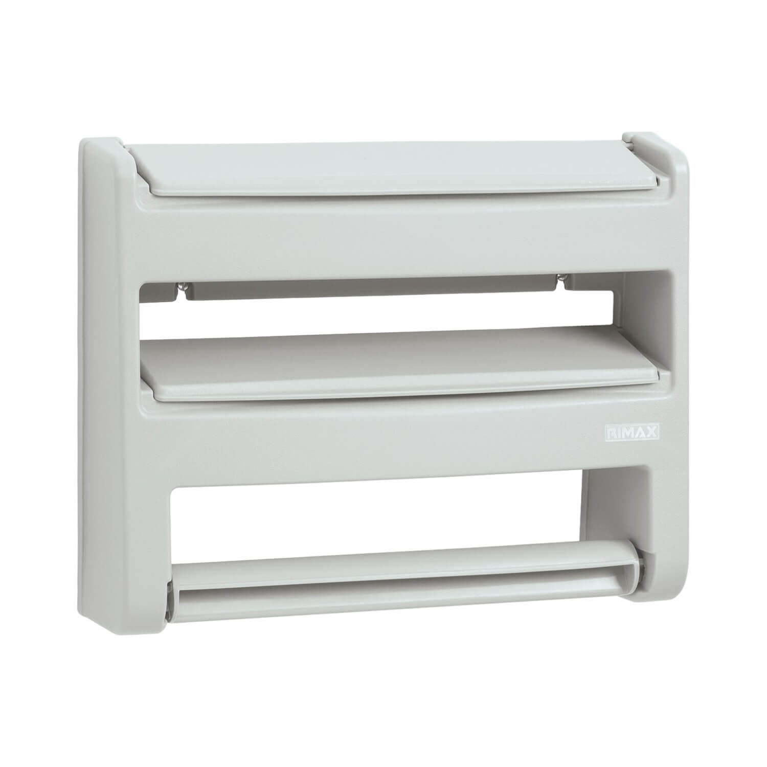 Dispensador Portarrollo Triple Blanco Rimax image number 1.0