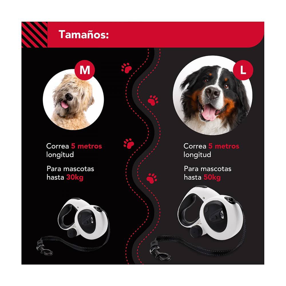 Correa Luminosa Thor Usb Light Leash Plus M image number 2.0