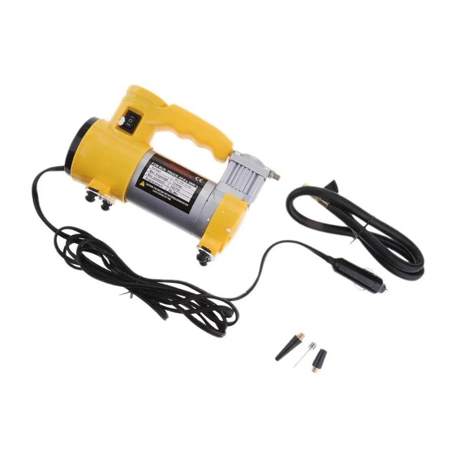Mini Compresor De Aire 150 Psi 12v De Autos Con Luz image number 0.0