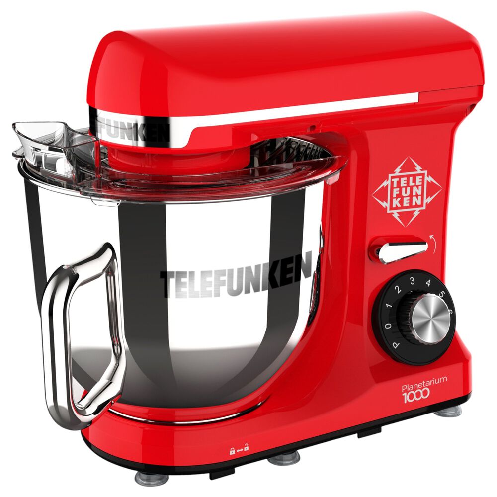 Batidora De Mesa Planetaria Telefunken 1100w 5.7l Vintage image number 3.0