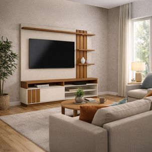 Rack Vekkahome Home Tv Mariana / 1 Puerta