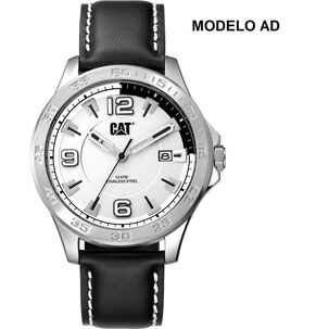 Correa Pulsera Cat Hombre Ad Negro-blanco