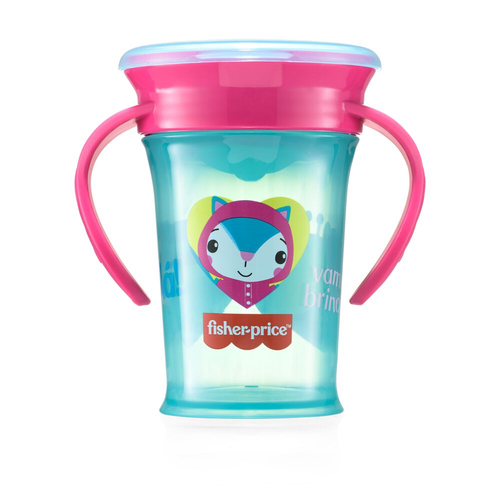 Vaso De Entrena Fisher Price First Moments Rosa Candy Bb1021 image number 0.0