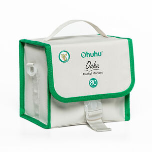 Ohuhu 80 Marcadores Alcohol + 1 Blender Oahu Fina & Biselada
