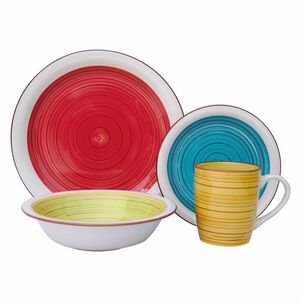 Juego De Vajilla Casaideal Farinosa / 24 Piezas / 6 Personas