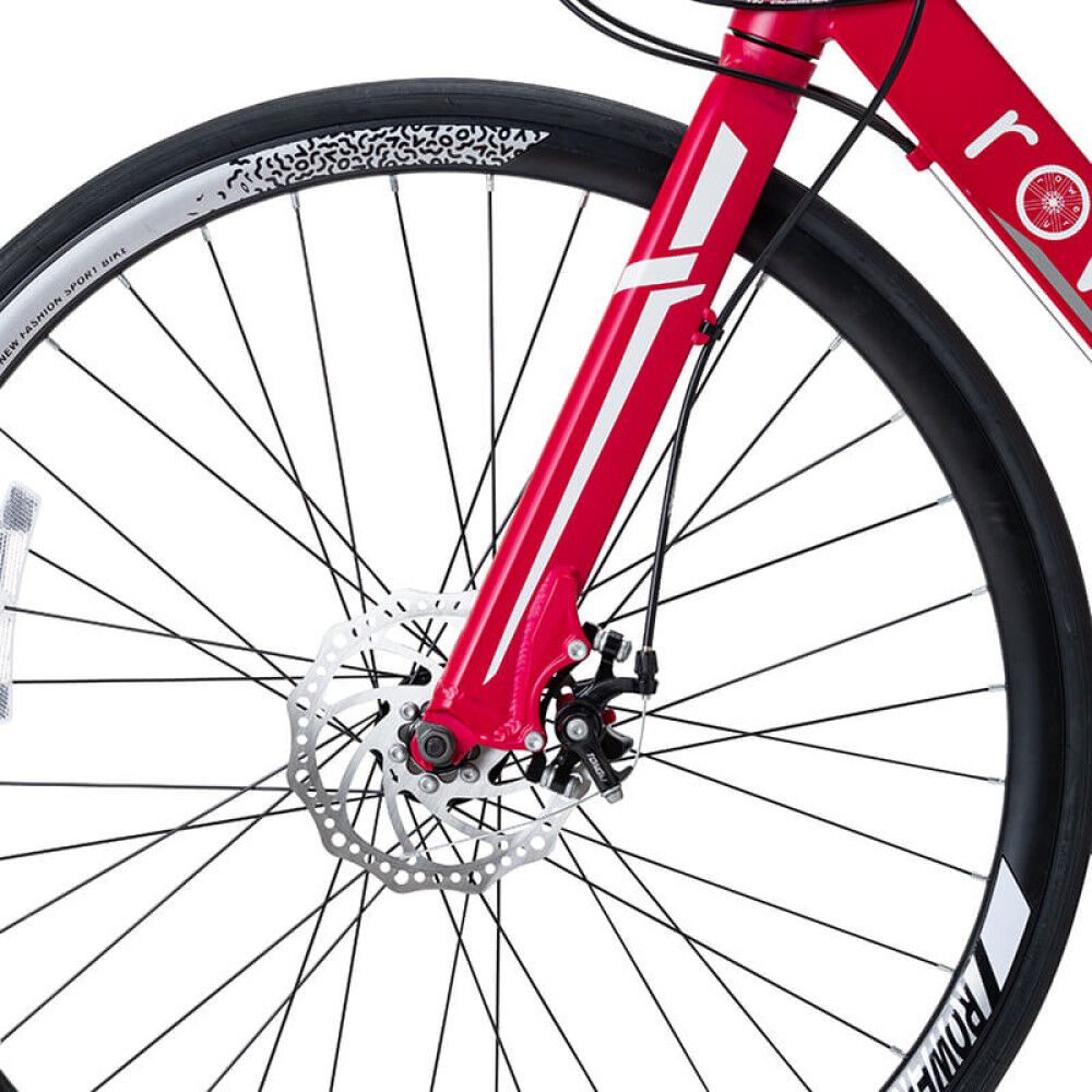 Bicicleta Hestia Rojo Urbana Aluminio Aro 700c image number 4.0