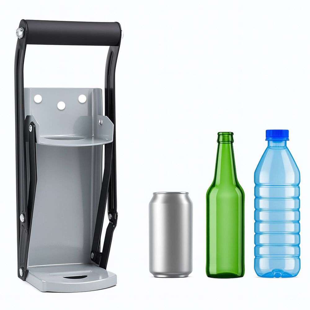 Aplasta Latas Con Agarre Suave | Compacto, Resistente Y Seguro image number 4.0