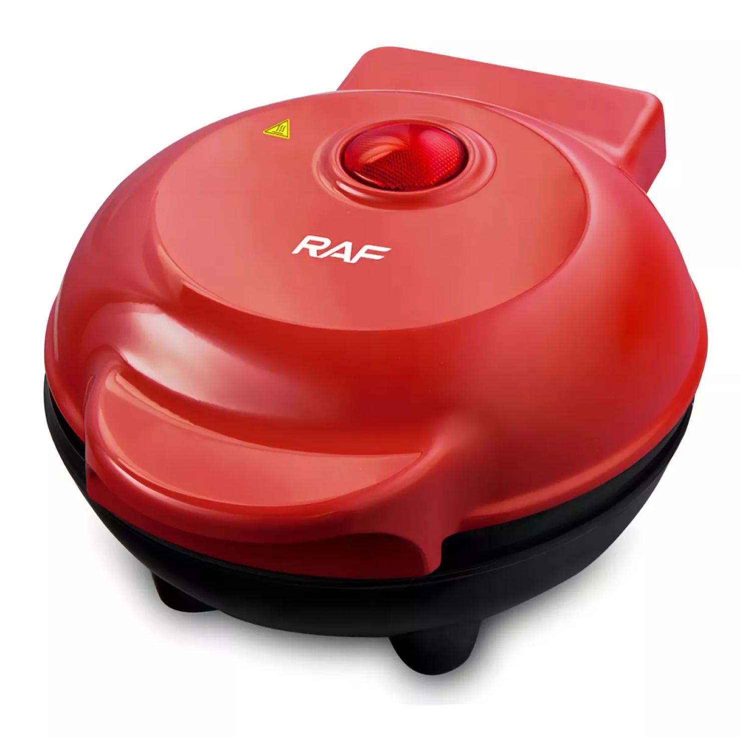 Mini Maquina Para Waffles Antiadherente 500w Roja R591 Raf image number 0.0