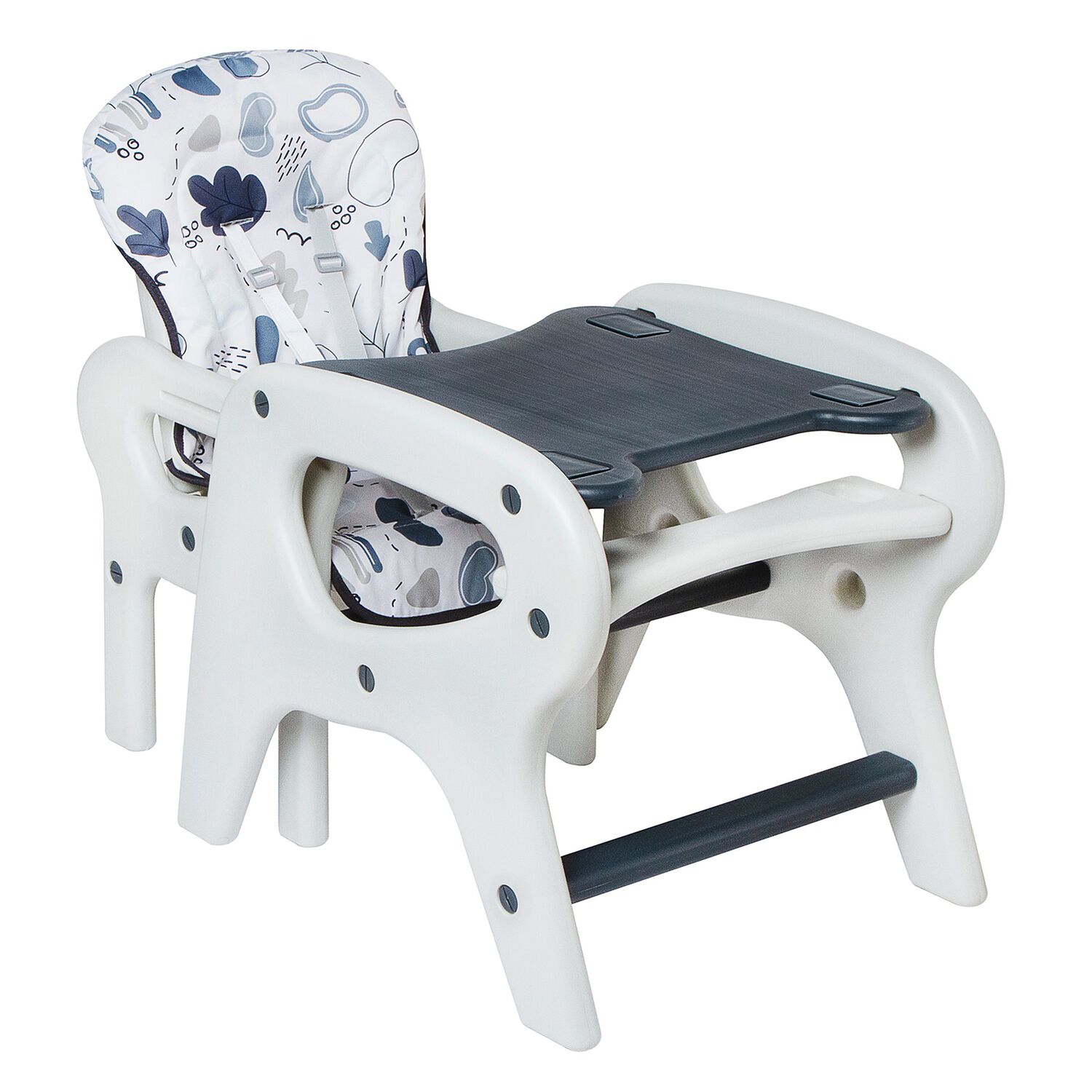 Silla De Comer Escritorio Eat&fun Grey image number 1.0