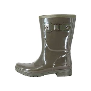 Bota De Agua Con Polar Cressida Verde Alquimia