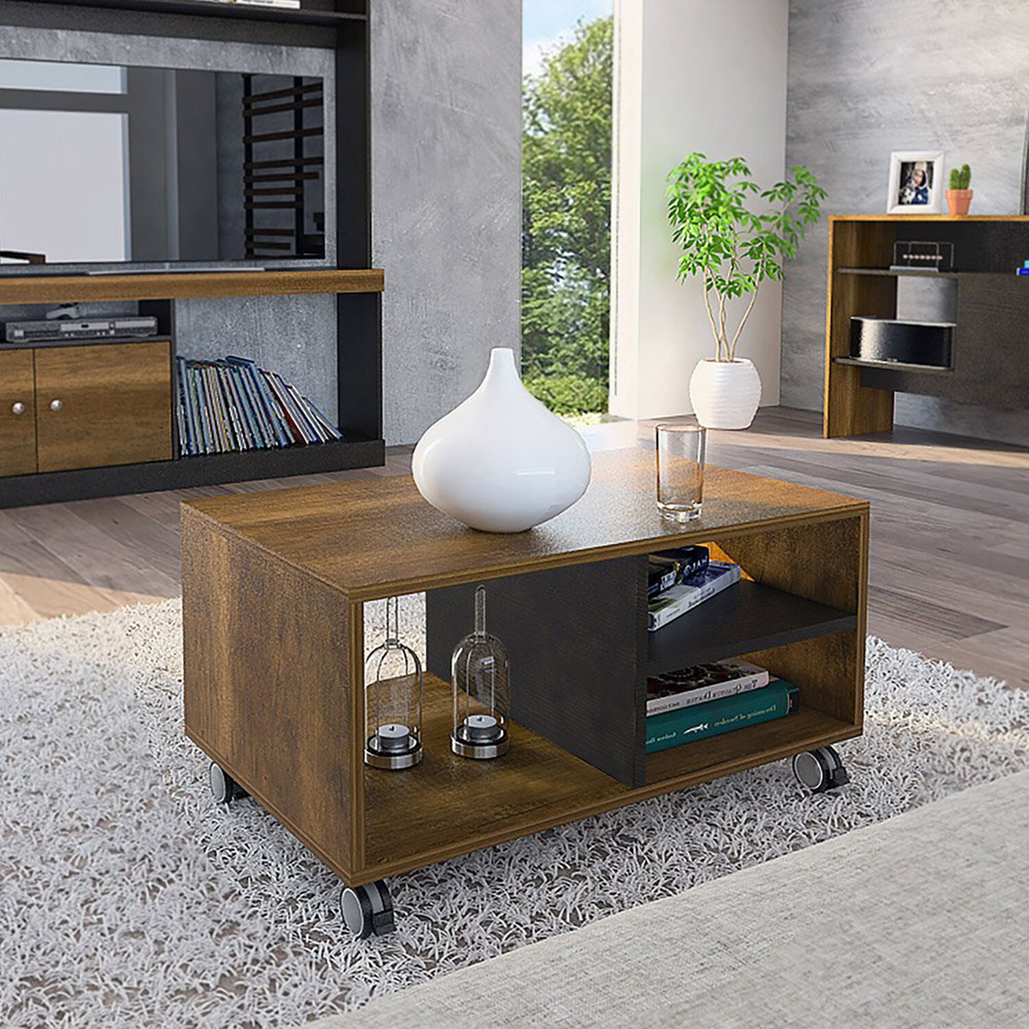 Combo Bar Casa Ideal Classic Color + Mesa De Centro Casa Ideal Classic Color image number 1.0